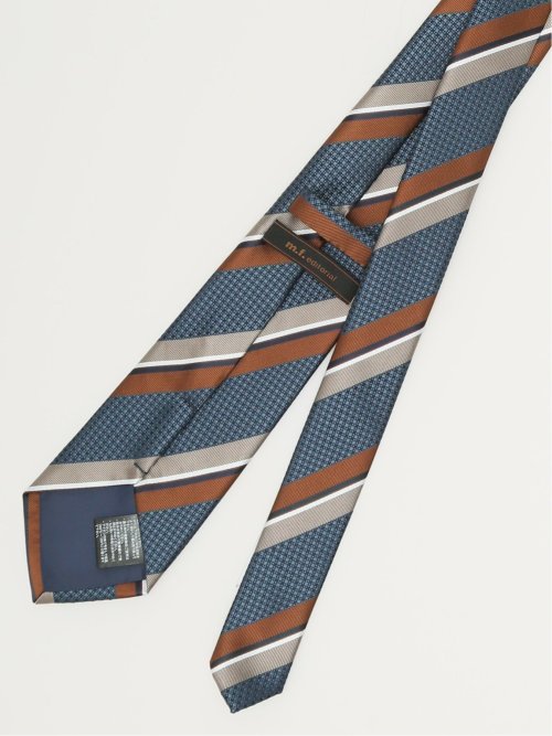 エコウォッシャブル ストライプ柄 レギュラータイ 8.0cm幅