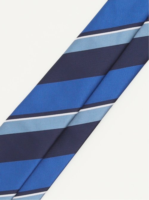 エコウォッシャブル ストライプ柄 レギュラータイ 8.0cm幅