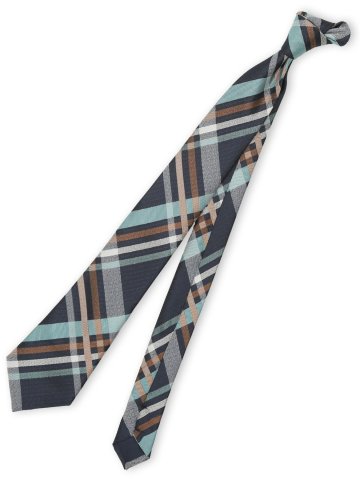 ウォッシャブル チェック柄 レギュラータイ 8.0cm幅