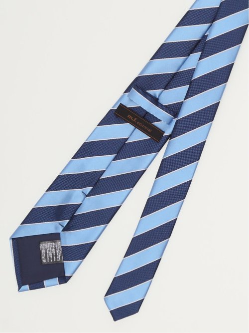 エコウォッシャブル ストライプ柄 レギュラータイ 8.0cm幅