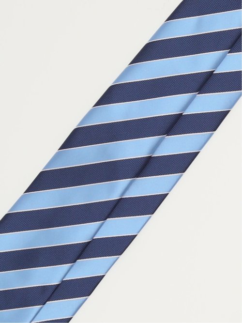 エコウォッシャブル ストライプ柄 レギュラータイ 8.0cm幅