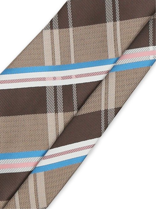 ウォッシャブル チェック柄 レギュラータイ 8.0cm幅