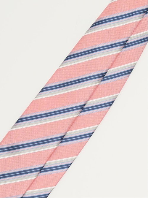 エコウォッシャブル ストライプ柄 レギュラータイ 8.0cm幅