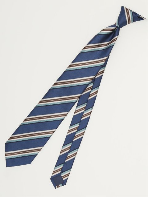 エコウォッシャブル ストライプ柄 レギュラータイ 8.0cm幅