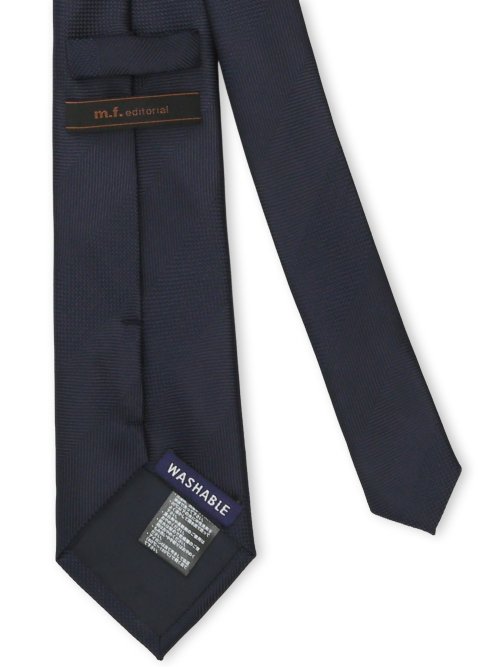 ウォッシャブル ソリッド レギュラータイ 8.0cm幅