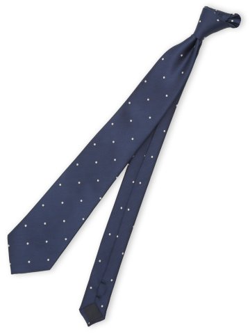 ウォッシャブル ドット柄 レギュラータイ 8.0cm幅