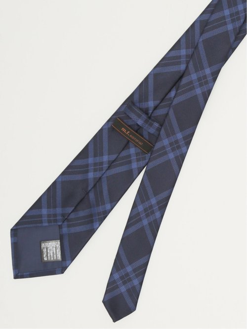 エコウォッシャブル チェック柄 レギュラータイ 8.0cm幅