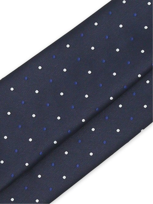 ウォッシャブル ドット柄 レギュラータイ 8.0cm幅
