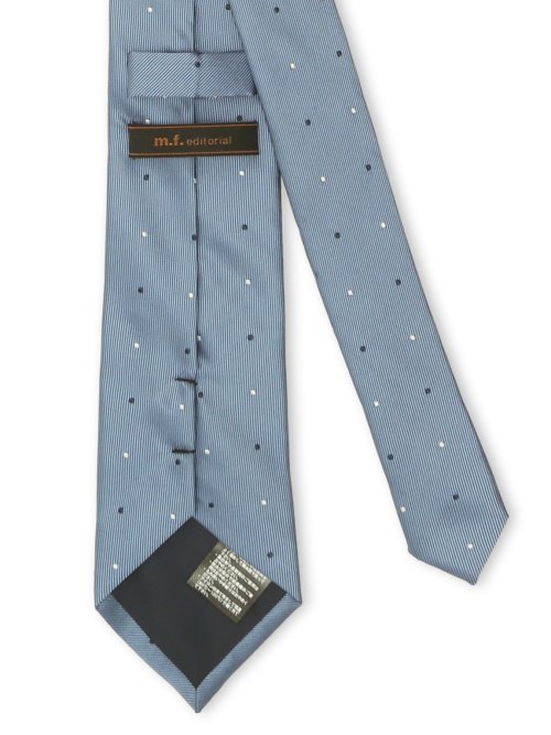 ウォッシャブル ドット柄 レギュラータイ 8.0cm幅