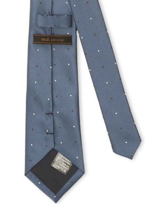 ウォッシャブル ドット柄 レギュラータイ 8.0cm幅