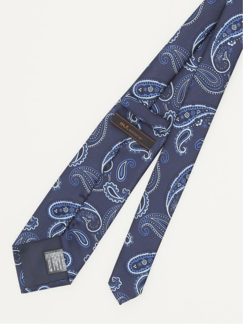 エコウォッシャブル ペイズリー柄 レギュラータイ 8.0cm幅