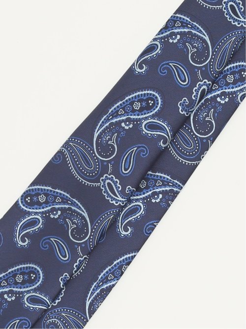 エコウォッシャブル ペイズリー柄 レギュラータイ 8.0cm幅