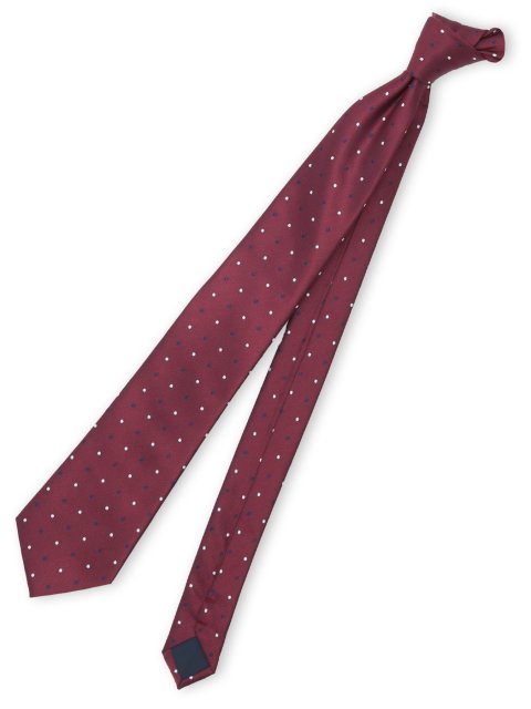 ウォッシャブル ドット柄 レギュラータイ 8.0cm幅