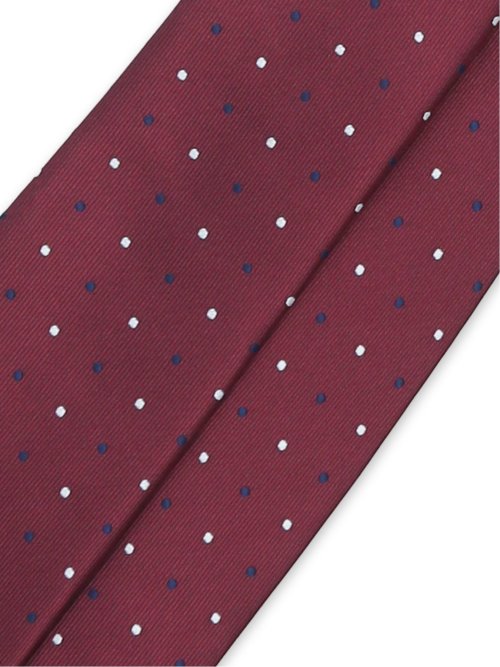 ウォッシャブル ドット柄 レギュラータイ 8.0cm幅