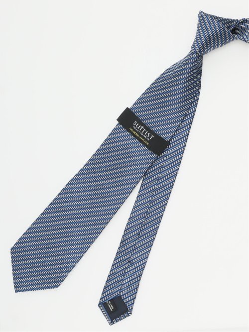 モダンビンテージ ヘリンボン柄 レギュラータイ 8.0cm幅