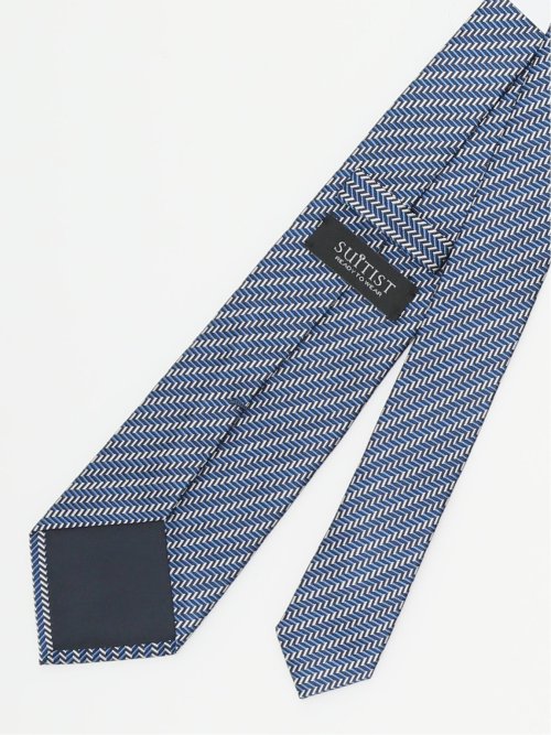 モダンビンテージ ヘリンボン柄 レギュラータイ 8.0cm幅