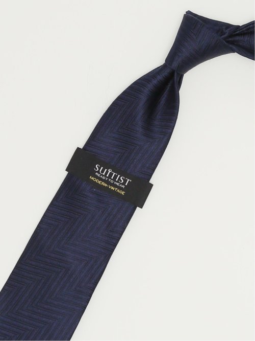 モダンビンテージ ヘリンボン柄 レギュラータイ 8.0cm幅