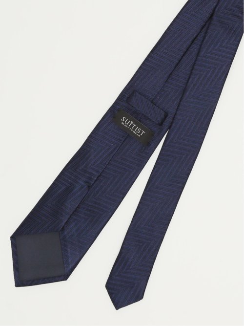 モダンビンテージ ヘリンボン柄 レギュラータイ 8.0cm幅