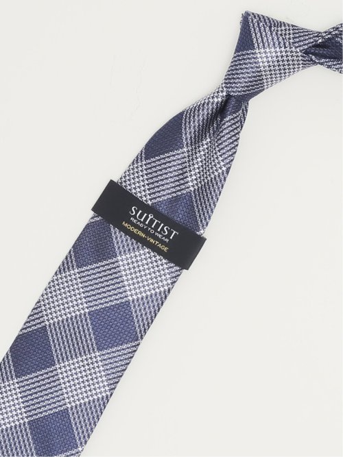 モダンビンテージ チェック柄 レギュラータイ 8.0cm幅