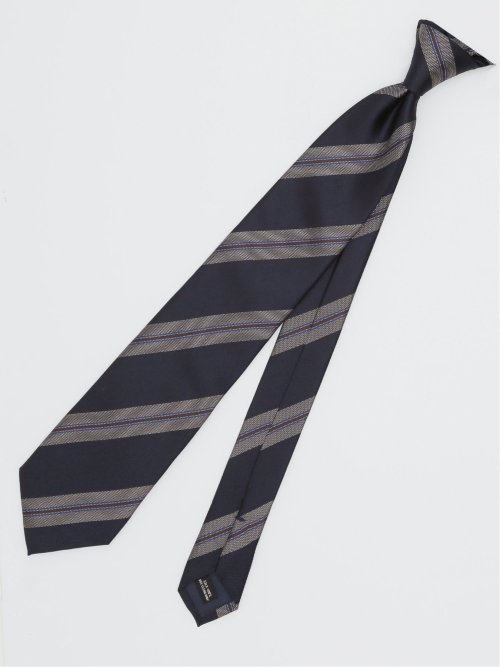 モダンビンテージ ストライプ柄 レギュラータイ 8.0cm幅