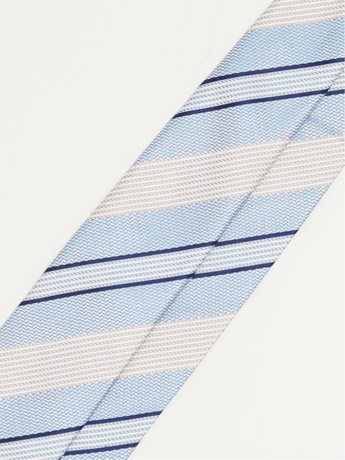 モダンビンテージ ストライプ柄 レギュラータイ 8.0cm幅