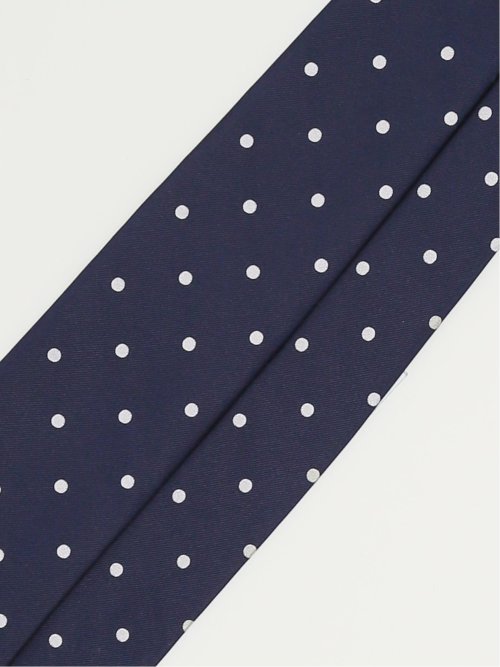 日本製 シルクドット柄 レギュラータイ 8.0cm幅