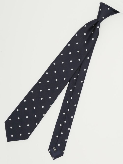 日本製 シルクドット柄 レギュラータイ 8.0cm幅