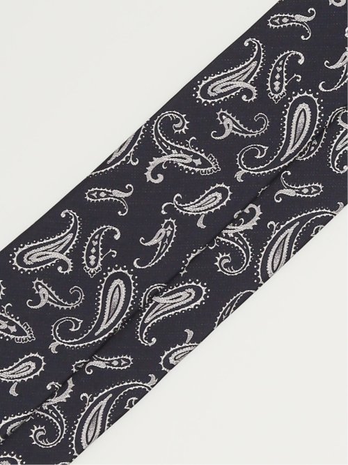日本製 シルクペイズリー柄 レギュラータイ 8.0cm幅