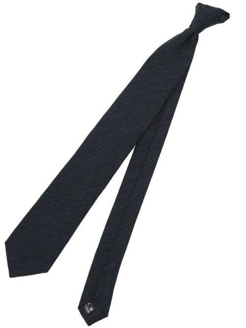 ウールシルク ソリッド フレスコタイ 8cm幅