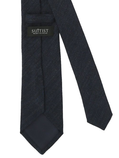 ウールシルク ソリッド フレスコタイ 8cm幅