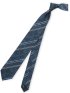 【大きいサイズ】グランバック/GRAND-BACK 日本製シルク デザインチェック柄 レギュラータイ 8.5cm幅