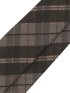 ウールシルク チェック柄 フレスコタイ 8cm幅