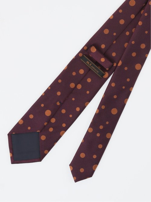 日本製 シルクドット柄 レギュラータイ 8.0cm幅