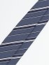 日本製 シルクストライプ柄 レギュラータイ 8.0cm幅