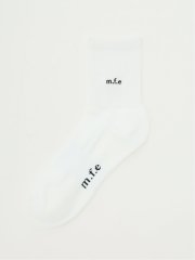 抗菌防臭 ロゴ刺繍 ショートソックス