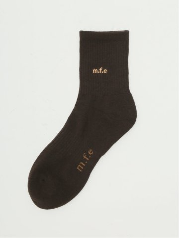 抗菌防臭 ロゴ刺繍 ショートソックス