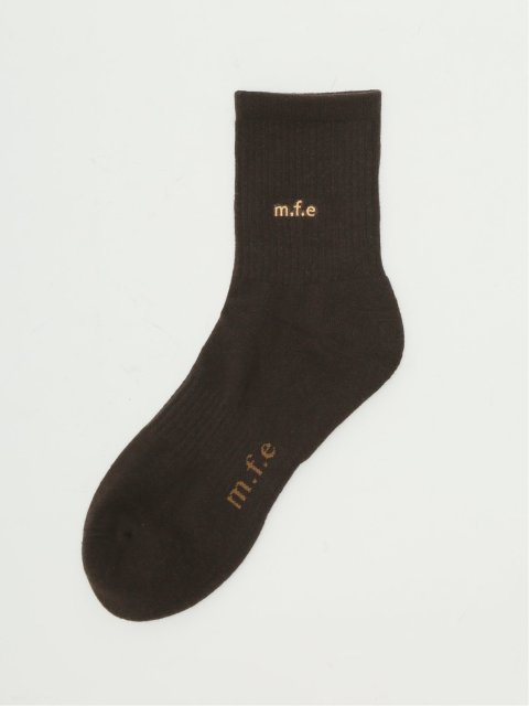 抗菌防臭 ロゴ刺繍 ショートソックス