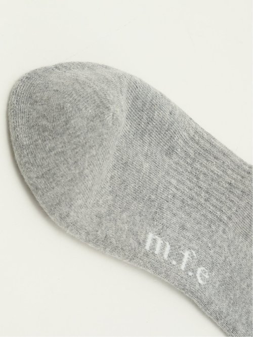 抗菌防臭 ライン入りロゴ刺繍 ショートソックス