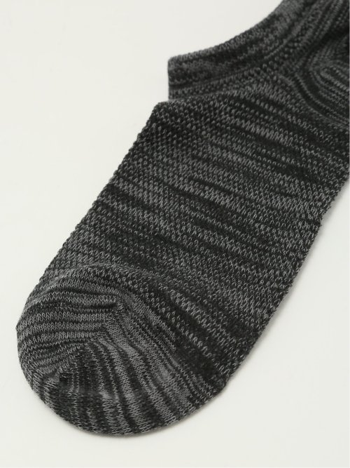 ストレッチ抗菌防臭 メランジメッシュ アンクルソックス