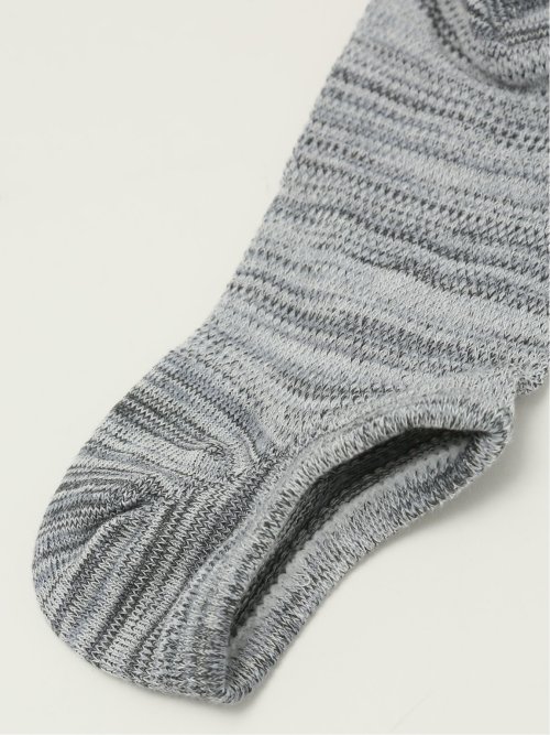 ストレッチ抗菌防臭 メランジメッシュ アンクルソックス