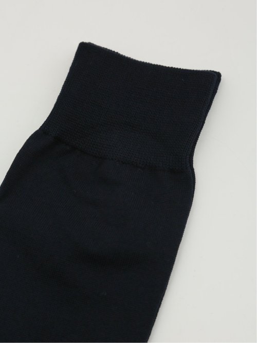 抗菌防臭 平無地クルーソックス