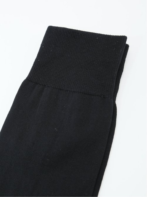 抗菌防臭 平無地クルーソックス