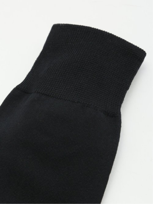 抗菌防臭 平無地クルーソックス