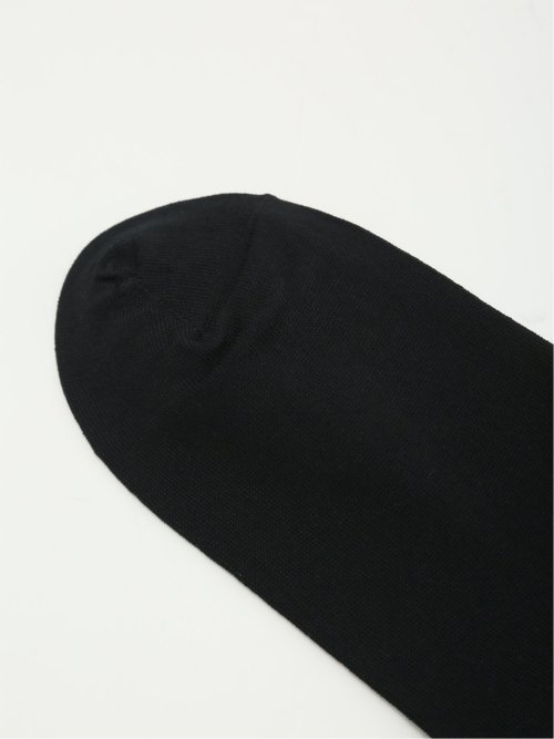 抗菌防臭 平無地クルーソックス