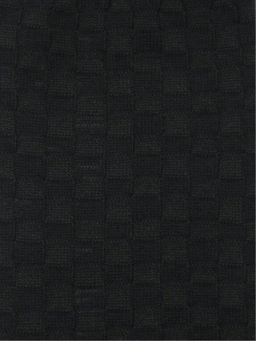 抗菌防臭 市松柄クルーソックス