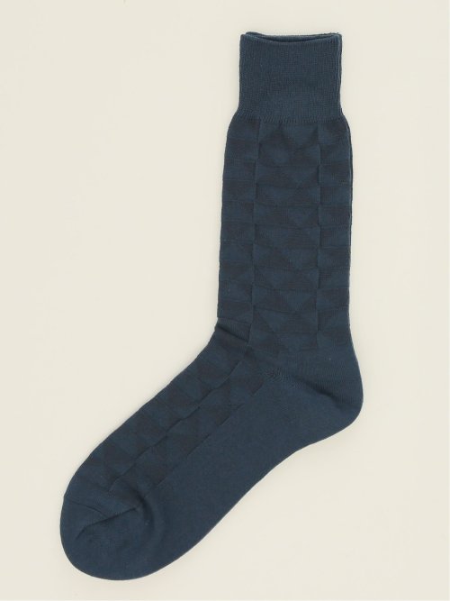 抗菌防臭 ヨット柄クルーソックス