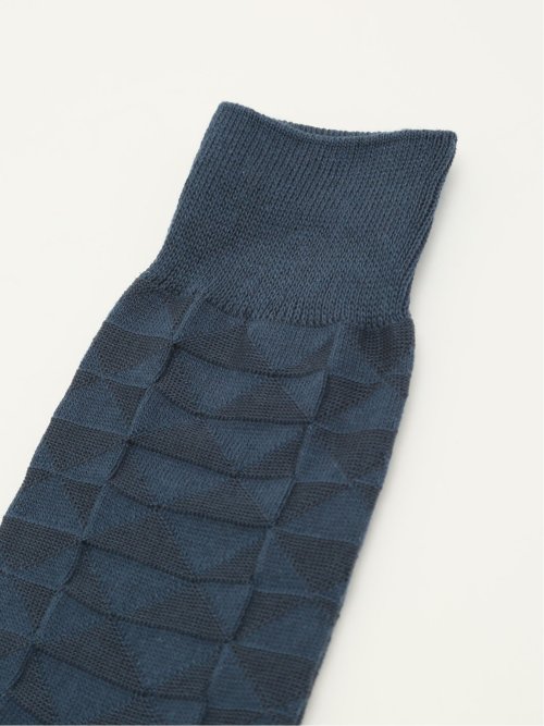 抗菌防臭 ヨット柄クルーソックス