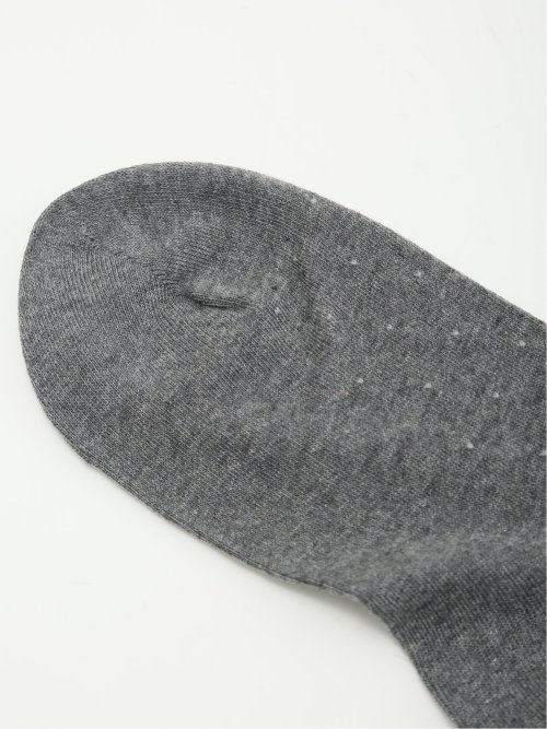 抗菌防臭 ドット柄クルーソックス