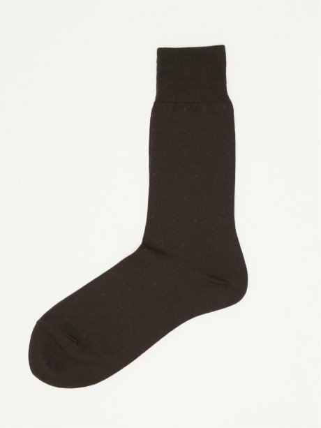 抗菌防臭 小紋柄クルーソックス