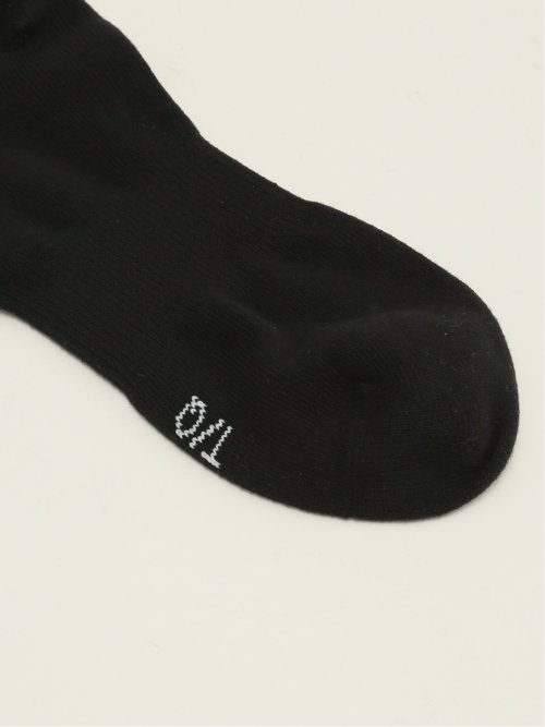 抗菌防臭 ロゴ刺繍 アンクルソックス